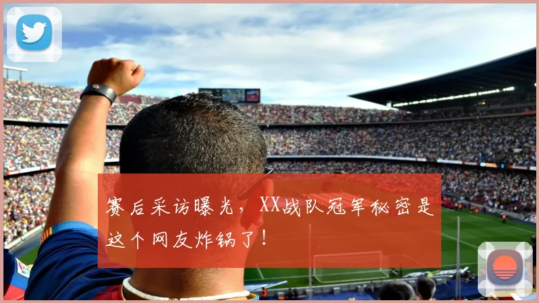 赛后采访曝光,XX战队冠军秘密是这个网友炸锅了!